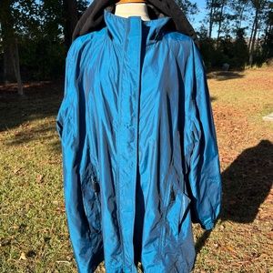 3x Teal Blue Light Weight Jacket